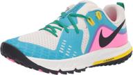 👟 women's nike wildhorse athletic orewood black blue running shoes: enhanced performance & style logo