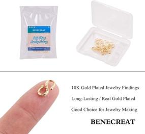 img 1 attached to Benecreat Plated Necklace Jewelry Findings for Beading and Jewelry Making: Enhance your SEO