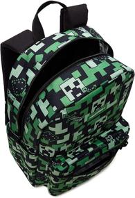 img 1 attached to Mine Craft Creeper 16 Backpack