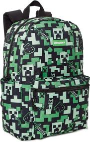 img 4 attached to Mine Craft Creeper 16 Backpack