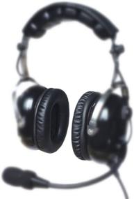 img 1 attached to 🎧 Luxurious Leather Ear Seals: Ultimate Comfort for Aviation Headsets (David Clark, UFQ, Avcomm, ASA, Faro, Kore)