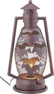 🏇 rustic metal horse lantern light: elegant and charming lighting for your home logo