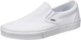 img 4 attached to 👟 White Vans Classic Skate Shoes