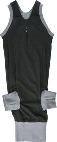 img 1 attached to 🐶 Kruuse Buster Body Suit for Dogs: Sleek Black/Grey Design for Ultimate Comfort