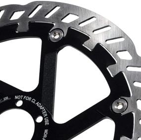 img 1 attached to 🔥 Magura Unisex's 2701938 Disc Brake Rotor - Silver, 203 mm: High Performance for Superior Braking Efficiency