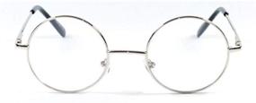 img 1 attached to Metal Wired Spring Hinged Reading Glasses - Round Oval Shape Readers for Men and Women