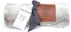 img 4 attached to Softly Said Blanket: Inspiring Comfort Gift for Cancer Patients & Illness - Praying for You in Tough Times