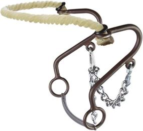 img 2 attached to Aime Imports Western Nose Little S Hackamore: The Ultimate Rope Nose Solution