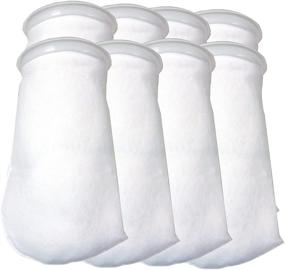 img 3 attached to 🧦 Premium 8 Pack of 7 Inch Ring Filter Socks 200 Micron - High-quality Aquarium Felt Filter Bags - Designed for Eshopps - AM BRAND