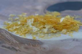img 2 attached to 🔆 Dewaxed Super Blonde Shellac Flakes - 1lb (16oz)