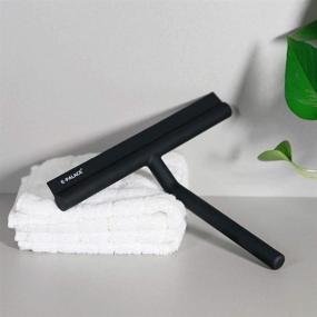 img 2 attached to 🧼 E.Palace All-Purpose Squeegee: Versatile Shower, Window, Car Glass, and Kitchen Cleaner (Black Silicone)