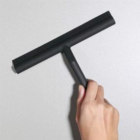 img 3 attached to 🧼 E.Palace All-Purpose Squeegee: Versatile Shower, Window, Car Glass, and Kitchen Cleaner (Black Silicone)