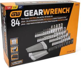 img 2 attached to 🔧 Универсальный и комплексный набор битовых головок GEARWRENCH - 84 штуки для приводов 1/4", 3/8" и 1/2