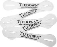convenient & affordable tiedown value pack: 5 plastic tie-downs included logo