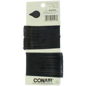 img 2 attached to 💇 Conair Xtra Long Black Бобби-шпильки: Идеальный аксессуар для стильных и безопасных причесок