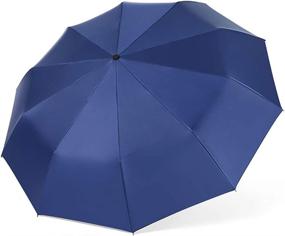 img 3 attached to 🌂 Burgundy Umbrellas with JOURNOW Windproof Coating: Stay Protected in Style