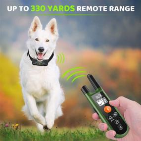 img 1 attached to 🐶 Rechargeable Dog Training Collar with Remote - Beep, Vibration, and Shock Modes, Rainproof & Adjustable Shock Levels- Long Range for Small, Medium, and Large Dogs