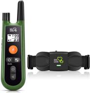 🐶 rechargeable dog training collar with remote - beep, vibration, and shock modes, rainproof & adjustable shock levels- long range for small, medium, and large dogs logo