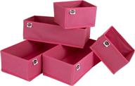 south shore drawer organizers pink logo