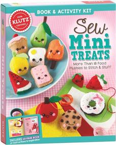 img 4 attached to Sew Mini Treats Plushies by Klutz