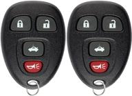 2-пакет замены keylessoption clicker для 22733523 - брелока для автомобильного ключа с пультом дистанционного управления. логотип