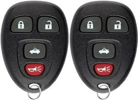 img 3 attached to 2-пакет замены KeylessOption Clicker для 22733523 - брелока для автомобильного ключа с пультом дистанционного управления.