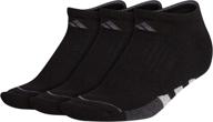 comfortable and versatile adidas women's cushioned no show socks (3-pack) logo