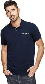 img 2 attached to High-Performance Wrinkle-Free Outdoor Men's Shirts with Contrast Collar