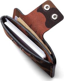 img 3 attached to Lethnic Minimalist Tactical Genuine Leather