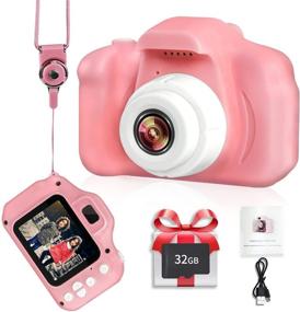 img 4 attached to 🎁 LANXUN Digital Camera: Perfect Gift for Toddlers' Birthday!