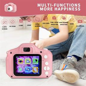 img 3 attached to 🎁 LANXUN Digital Camera: Perfect Gift for Toddlers' Birthday!