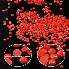 img 1 attached to 💎 PP OPOUNT 60000 PCS 60 Colors Rhinestones for Diamond Painting Kit - Round Diamonds with 80 Self-Seal Bags and 120 Tags Label Paper - Perfect for DIY Diamond Painting Crafts