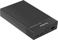 💾 tccmebius usb 3.0 to sata docking station: external hard drive enclosure for 2.5/3.5 inch sata i/ii/iii hdd ssd, up to 10tb, uasp & automatic sleep function supported, tool-free installation (tcc-s8) логотип