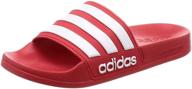 👟 adidas cloudfoam adilette slides us10.5 men's athletic shoes: comfort and style combined! logo