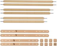 🧵 arabeska cross stitch scroll frame set: beech hardwood, plastic clamps, different sizes (s/l) – large logo