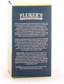 img 2 attached to 🔵 Fluker's Reptile Incandescent Daylight Bulb for Pet Habitat - Blue