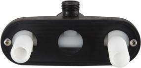 img 1 attached to Dura Faucet DF-SA150-ORB RV Shower Faucet Valve Diverter (Oil Rubbed Bronze)