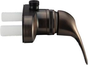 img 2 attached to Dura Faucet DF-SA150-ORB Кран для душа RV с клапаном переключения (масляно-бронзовый)