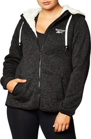 img 2 attached to Reebok Womens Mountain Jacket Black Women's Clothing and Coats, Jackets & Vests