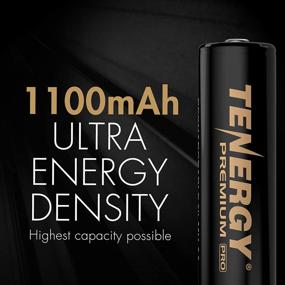 img 2 attached to 🔋 Tenergy Premium PRO Rechargeable AAA Batteries: High Capacity 1100mAh NiMH, 24 Pack