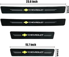 img 3 attached to Models Protectors Carbon Welcome Protector Interior Accessories