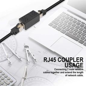 img 3 attached to 🔌 Enhanced Connectivity with Female Coupler Ethernet Extender Adapter