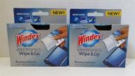 📱 windex electronics wipes: convenient and portable cleaning solution - pack of 2, 4count individually wrapped logo