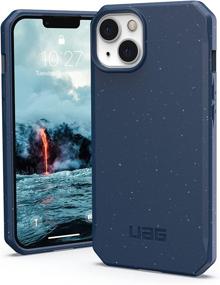 img 4 attached to 📱 Urban Armor Gear UAG Чехол для iPhone 13 | Экран 6.1 дюйма | 100% биодеградируемый и компостируемый | Экологичный ультра-тонкий биодеградируемый защитный чехол Outback | Цвет - Mallard