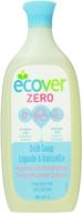 ecover dish soap liquid zero – fragrance 🍃 free, 25 fluid ounce: a gentle and eco-friendly cleaning solution logo