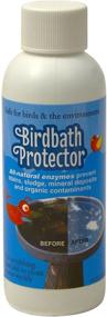 img 4 attached to 🐦 Birdbath Protector: Premium Birdbath Cleaner that Effectively Prevents Stains and Mineral Buildup. Proven All-Natural Enzymes Maintain a Pristine Appearance, Keeping Your Birdbaths Looking Brand New and Safe for Birds. Convenient 4oz Size.