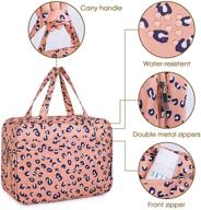 🐆 leopard tools & accessories hanging toiletry cosmetic organizer logo