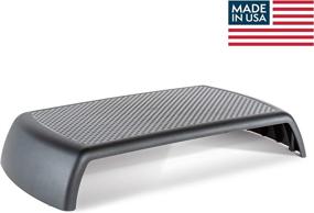 img 3 attached to Premium Allsop ErgoRiser Monitor Stand: USA-Made with US Sourced ABS Plastic