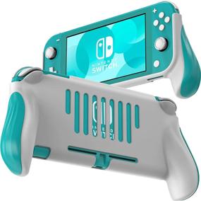 img 4 attached to 🎮 Elevate Your Gaming Experience with JUSPRO Ergonomic Comfort Handheld Grip: A Protective Gaming Case for Nintendo Switch Lite