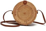 ahtine handwoven adjustable crossbody handbag women's handbags & wallets logo